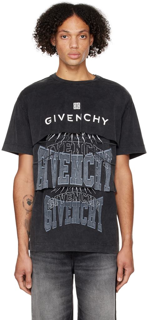 givenchy grey shirt|givenchy t shirt price.